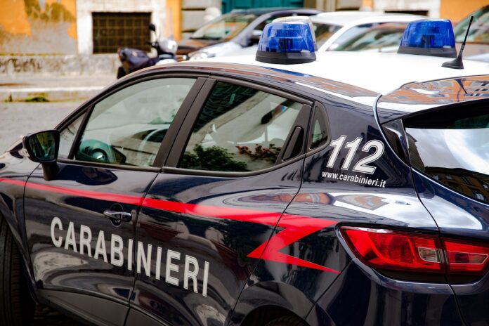 police, carabinieri, car